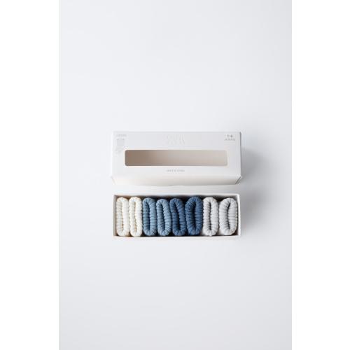 FOUR-PACK OF COLOR SOCKS - Blue marl | ZARA United States