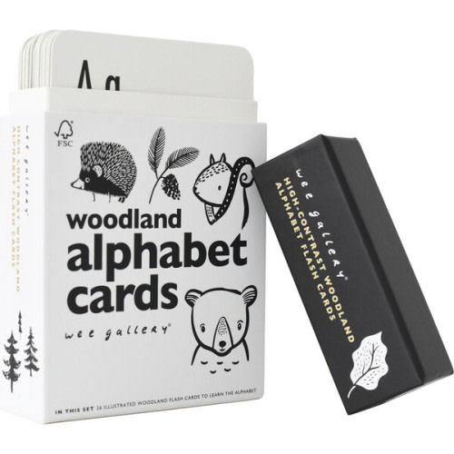 Woodland Alphabet Cards - Wee Gallery Infant Development | Maisonette