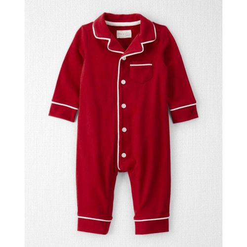 Little Planet By Carter's Organic Baby Pajama Jumpsuit - Red