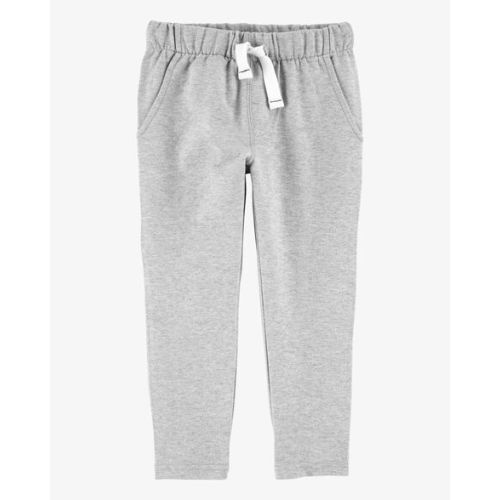 Toddler Boy Pull-On French Terry Pants - Grey | Carter's