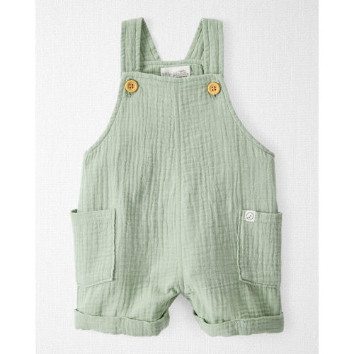 Baby Organic Cotton Gauze Shortalls - Little Planet | Carter's