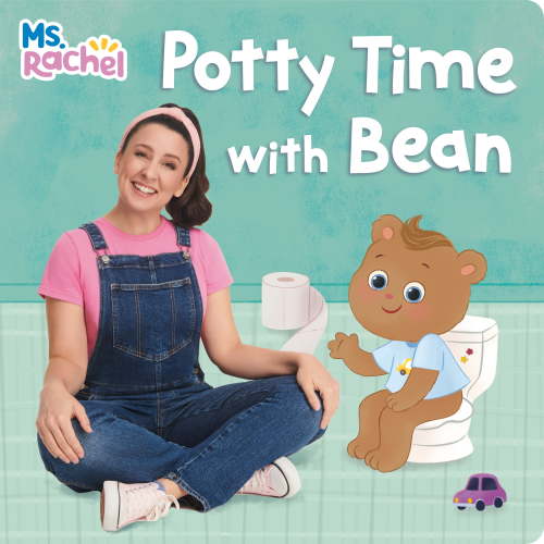 Ms. Ms. Rachel Potty Time with Bean Board Book for Toddlers, Potty Training, Educational
