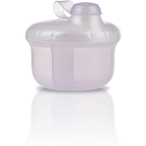 Nuby Powder Formula Dispenser, 3 Compartments, Purple