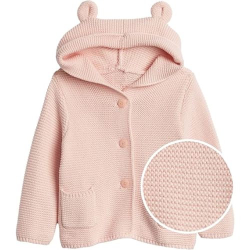 GAP Baby Boys' Garter Cardigan Sweater