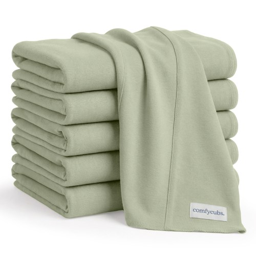 Order Solid White Cotton Burp Cloths Online | Get 15% Discount – Comfy Cubs