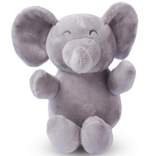 Dimple Baby Elephant Plush Toy for Babies and Toddlers - Gray, 0M+