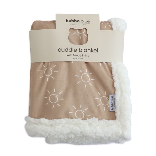 Bubba Blue Nordic Blanket Sand/Nutmeg