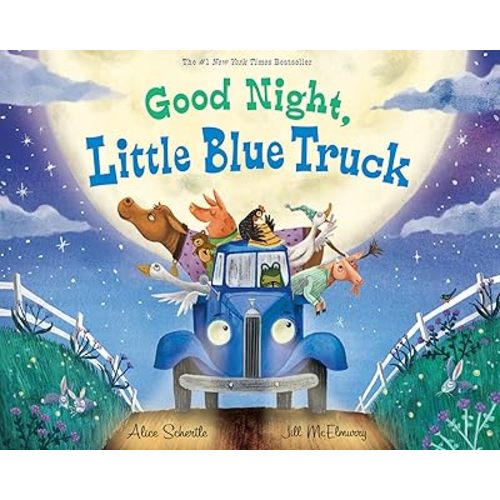 Good Night, Little Blue Truck Hardcover – Picture Book, October 15, 2019