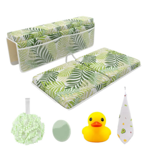 Sleepah Bath Kneeler and Elbow Kneeling Rest Pad Set for Baby Bathing
