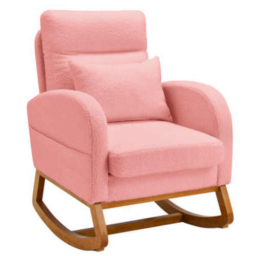 EROMMY Solid Wood Rocking Chair | Wayfair