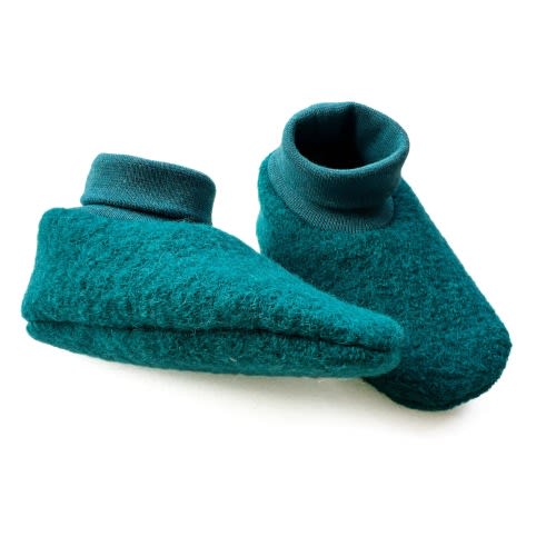 Baby and Toddler Wool Booties, 100 percent boiled wool slippers