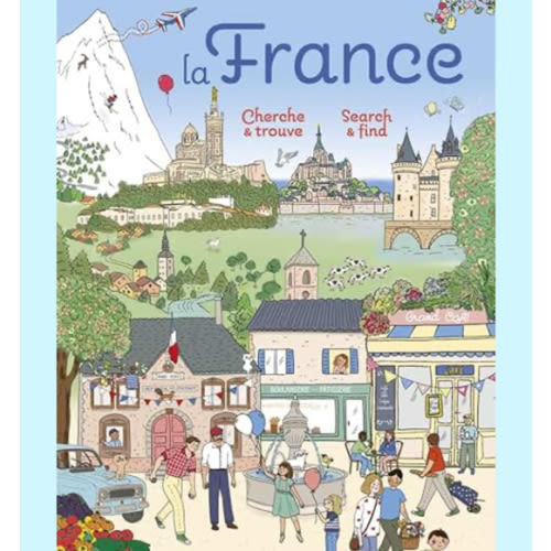 La France - Cherche et Trouve bilingue - Search and Find | Clotilde French Bookstore