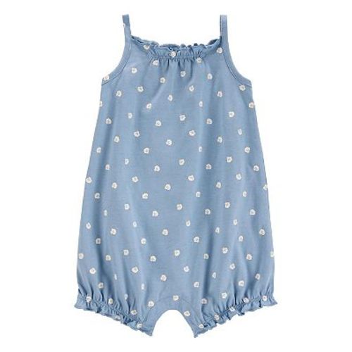 Baby Girl Carter's Shell Cotton Romper