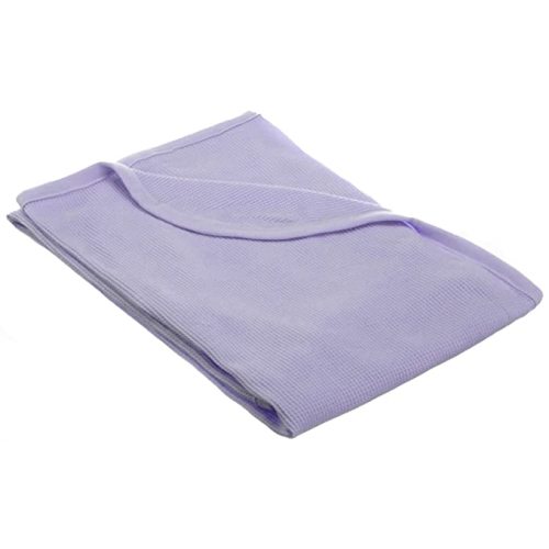 American Baby Company 100% Cotton Thermal Waffle Swaddle Blanket (30" x 40"), Soft, Breathable & Stretchy, Lavender, for Boys and Girls, Perfect for Swaddling, Travel and Gifting