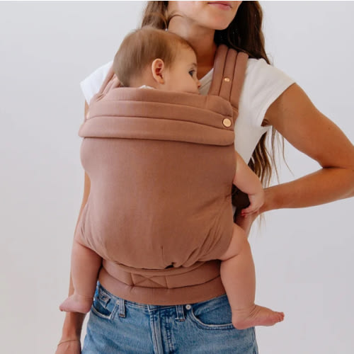 MABĒ The Monarch Baby Buckle Carrier - Mocha