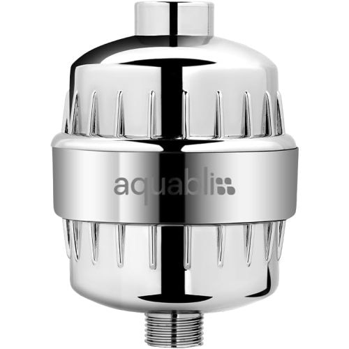 Aquabliss High Output Revitalizing Shower Filter - Reduces Dry Itchy Skin, Dandruff, Eczema, and Dramatically Improves The Condition of Your Skin, Hair and Nails - Chrome (SF100)