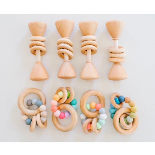 Saturn Teether + Classic Rattle Bundle