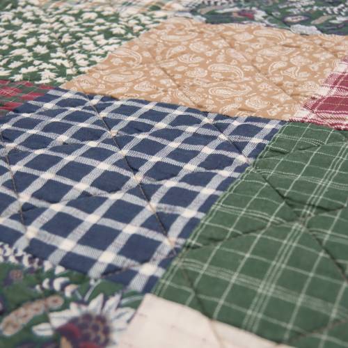 Donna Sharp Rustic Paisley Cotton Throw Blanket