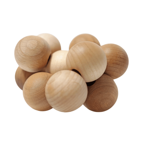 Natural Wooden Beads Grasper