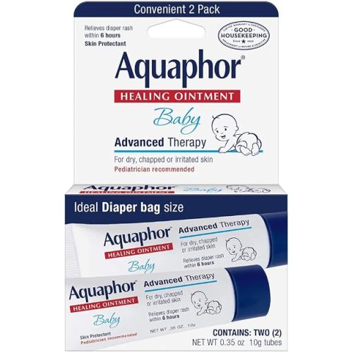 Aquaphor Baby Healing Ointment, Advanced Therapy, 2 Count (Pack of 3)