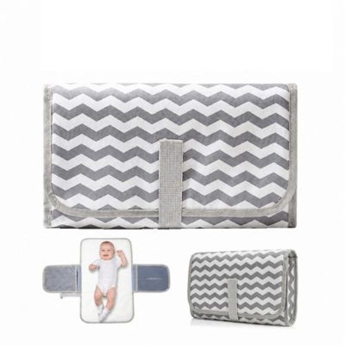 Paucax Portable Diaper Changing Pad | Waterproof, Wipeable & Compact Baby Changing Pad for Travel