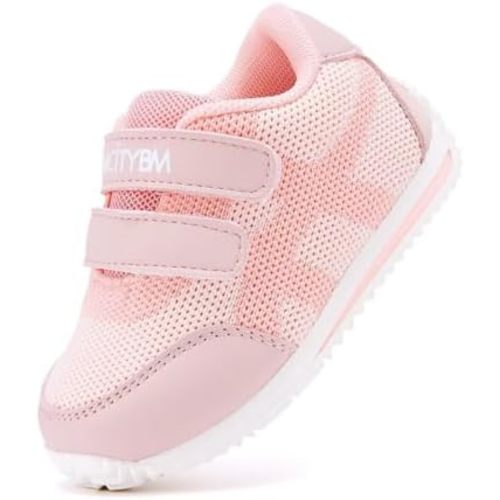BMCiTYBM Baby Sneakers Girls Boys Lightweight Breathable Mesh First Walkers Shoes 6-24 Months