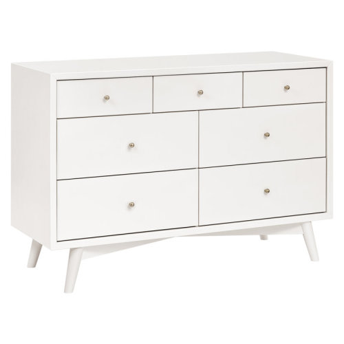babyletto Palma 7-Drawer Assembled Double Dresser & Reviews | Wayfair