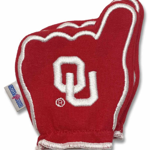 OU Day1Fans Mittens for Infants - Balfour of Norman