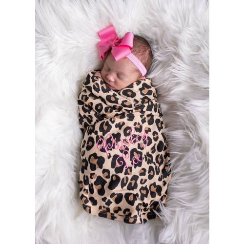 Baby Girl Personalized Gift, Baby Shower Gift, Baby Girl Swaddle and Headband, Baby Girl Blanket, Baby Girl Clothes, Newborn Girl Gift