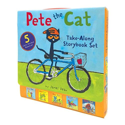 Pete the Cat Take-Along Storybook Set: A Box of 5 Books