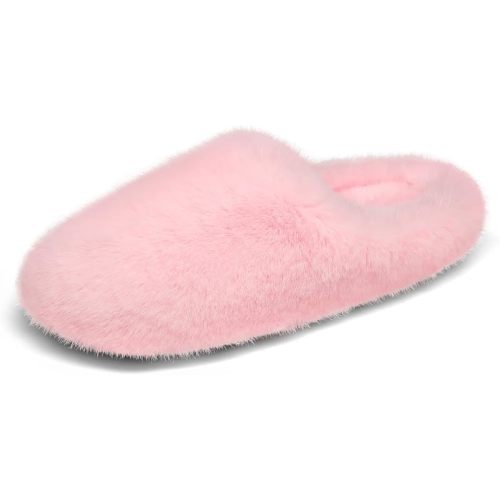 Pink Fuzzy Slippers