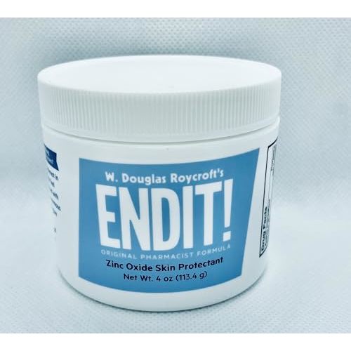EndIt Topical Ointment – Quick Relief for Diaper Rash, Various Rashes & Poison Ivy, 20% Zinc Oxide Healing Cream for Daily Relief & Prevention