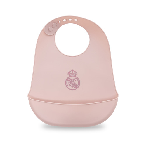 Silicone Bib Pink Real Madrid