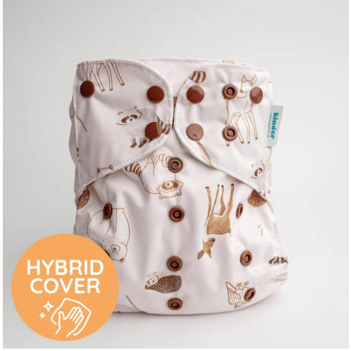NEW Essentials Hybrid Wipeable Diaper Cover in Prints