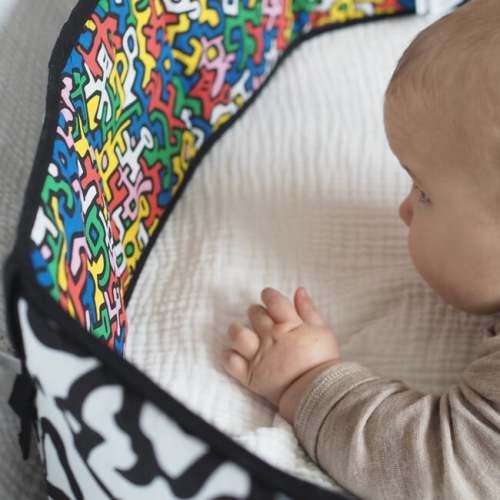Etta Loves X Keith Haring Reversible Sensory Strip, Multicolors - Etta Loves Infant Development | Maisonette
