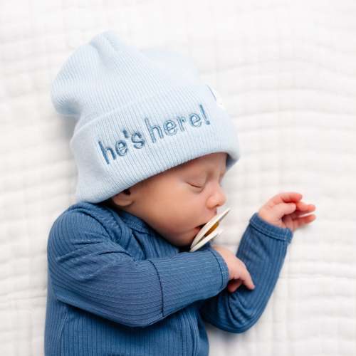 Beanie - "He's Here!"