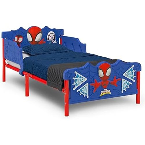 Delta Children Spidey and His Amazing Friends 3D Toddler Bed, Blue