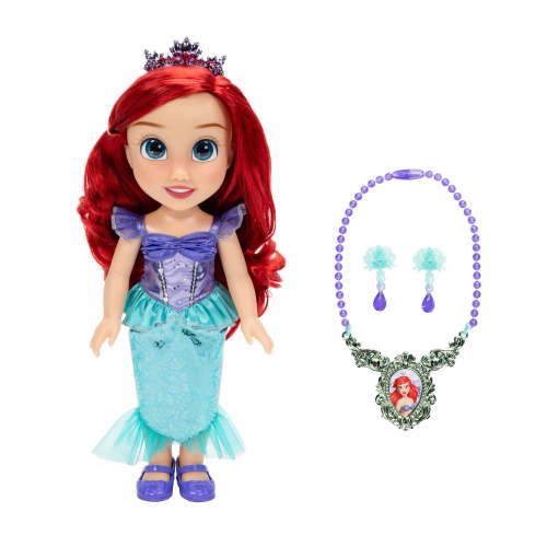 Disney Style with Me 14" Toddler Doll with Child-Sized Jewelry