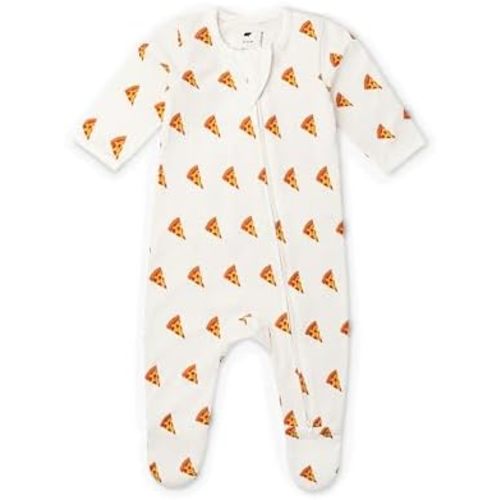 monica + andy Baby Organic Zipper One-Piece