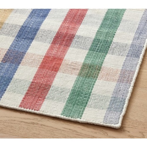 Pottery Barn Kids Syracuse Plaid Rug