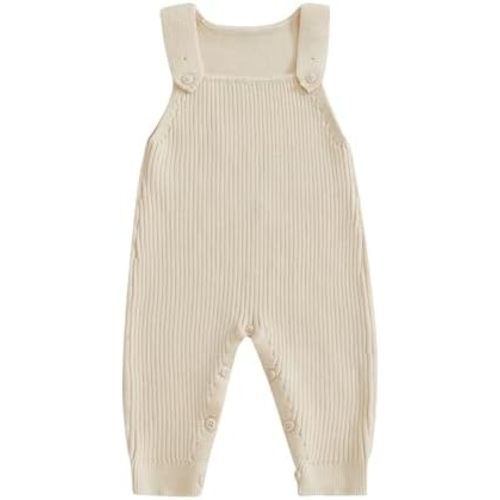 Sasaerucure Fall Winter Clothes Infant Baby Girl Boy Sweater Romper Pants Solid Knit Jumpsuit Overall One Piece Outfit