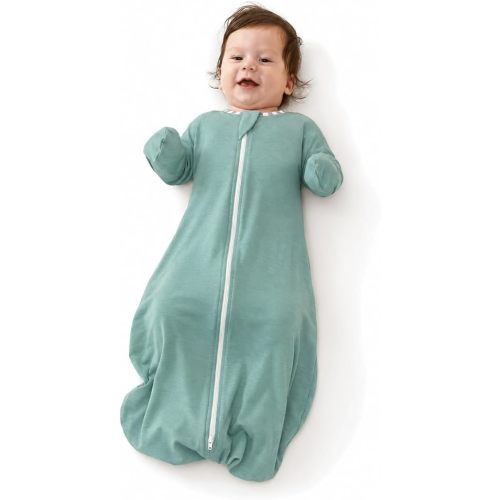 ZIGJOY Swaddle Sleep Sack 3-6 Months, 0.5 Tog Baby Wearable Blanket