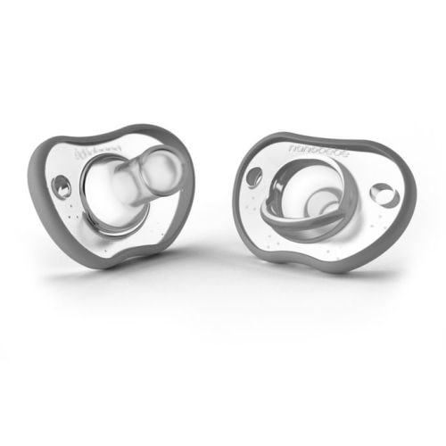 Nanobebe Flexy 3M+ 2-Pack Pacifiers in - Gray