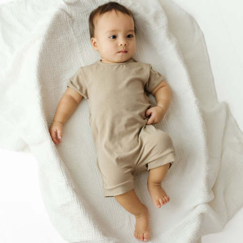 Maple Shorty Romper Luxe Edition | Cotton Bamboo Blend