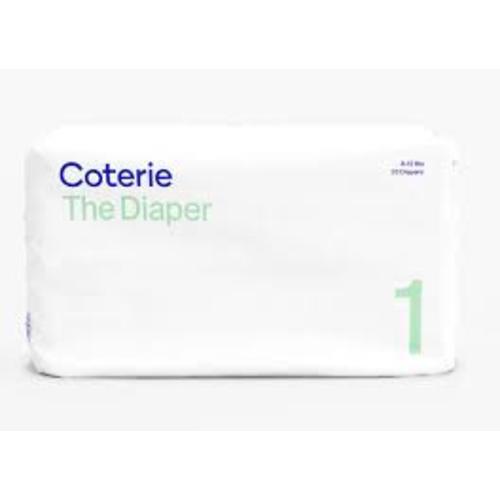 Coterie Diapers Size 1, 33 CT
