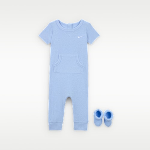 Nike Baby Rib Knit Romper and Socks Set. Nike.com