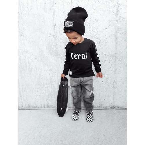 Long Sleeve Tee in Feral