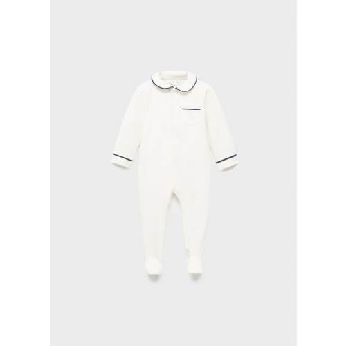 Baby-neck pajamas with pocket - Kids | MANGO USA