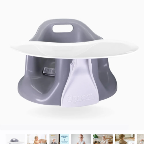 Upseat Baby Floor and Booster Seat with Tray | Upseat