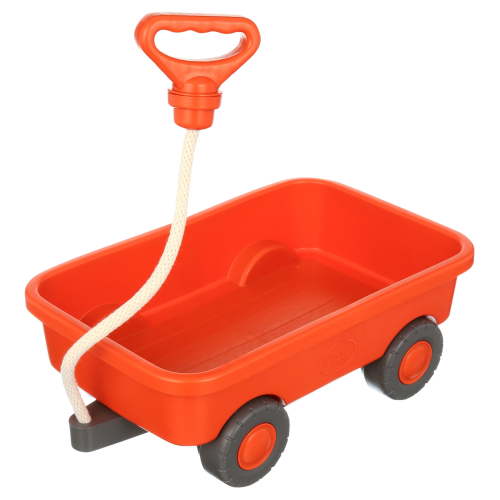 Green Toys, Wagon Indoor Outdoor Toy, Orange